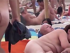 Nude Beach - Lewd Couples Public Exhiibitions